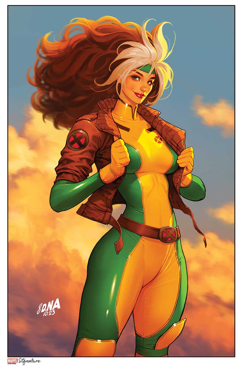 MARVEL SIGNATURE X-MEN 29 'ROGUE' SPECIAL EDITION DAVID NAKAYAMA ART PRINT (03/27/2024)