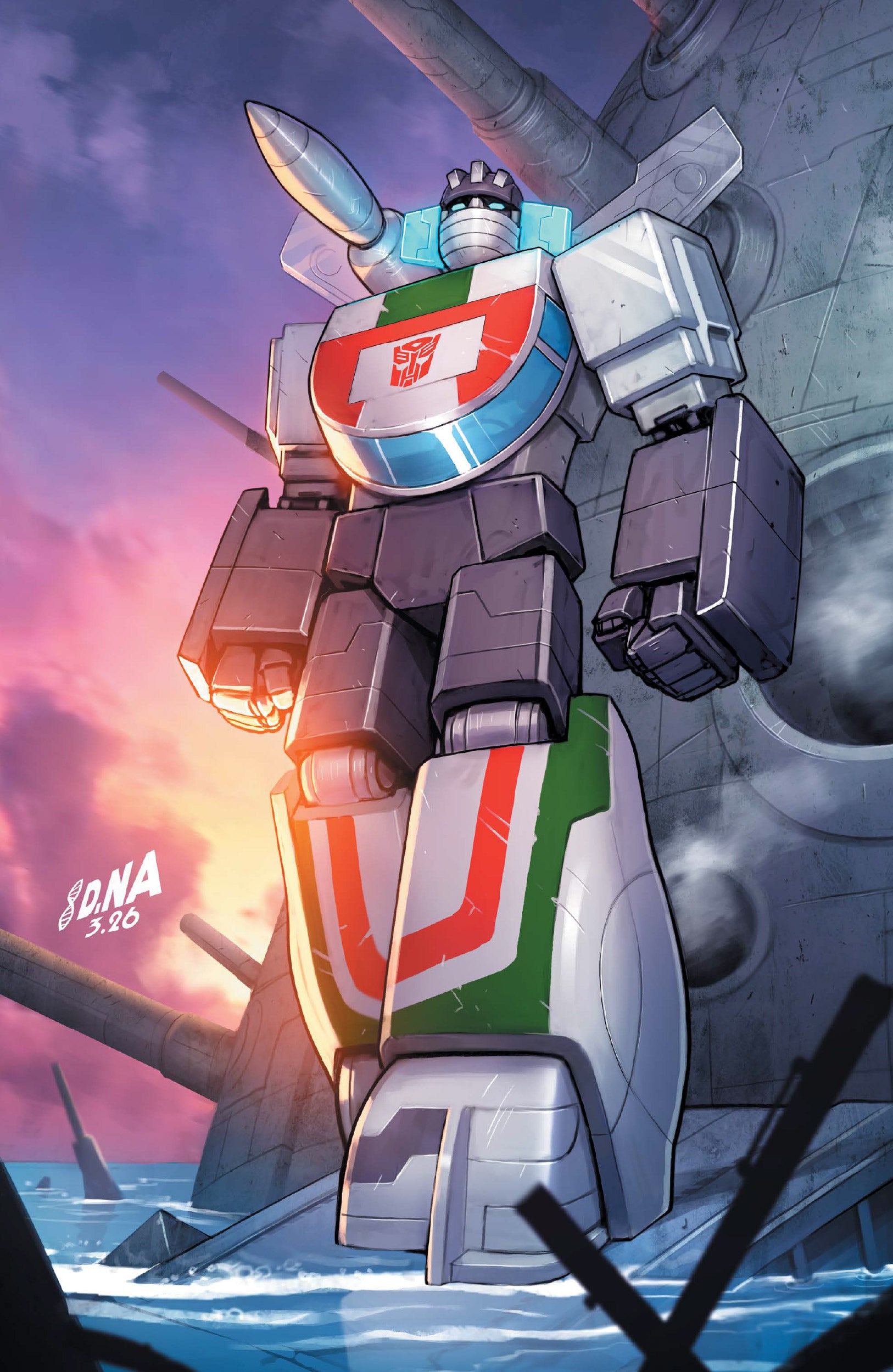 Signed by David Nakayama] TRANSFORMERS #35 DAVID NAKAYAMA NYCC