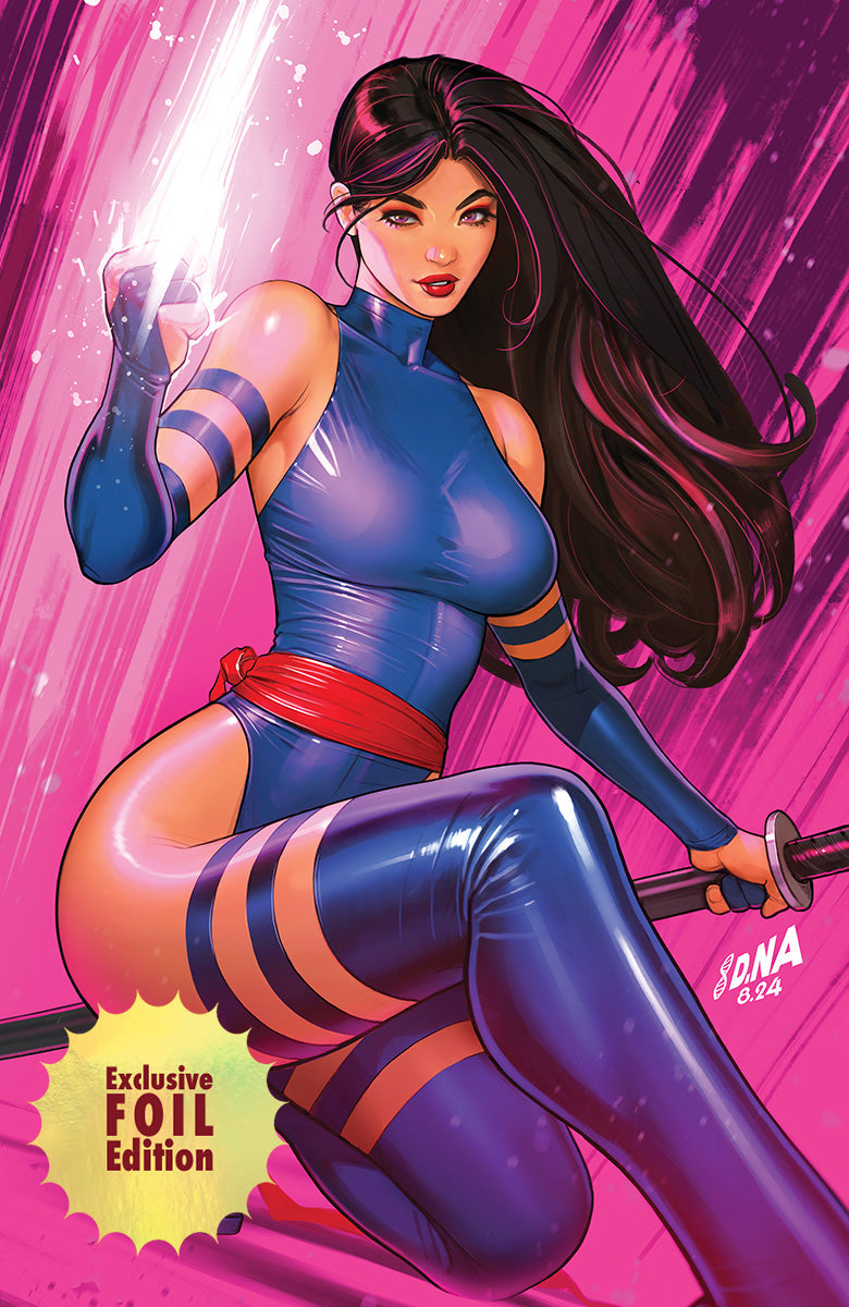 アメコミ naka FOIL] PSYLOCKE #1 UNKNOWN COMICS DAVID NAKAYAMA EXCLUSIVE VIRGIN