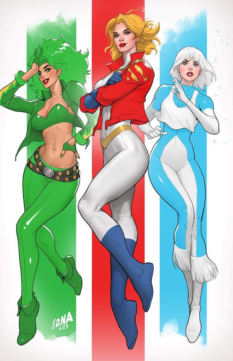 POWER GIRL SPECIAL #1 (ONE SHOT) CVR F DAVID NAKAYAMA CARD STOCK VAR (12/27/2023)