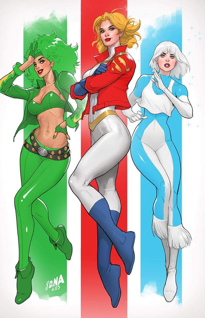 POWER GIRL SPECIAL #1 (ONE SHOT) CVR G DAVID NAKAYAMA FOIL VAR (12/27/2023)