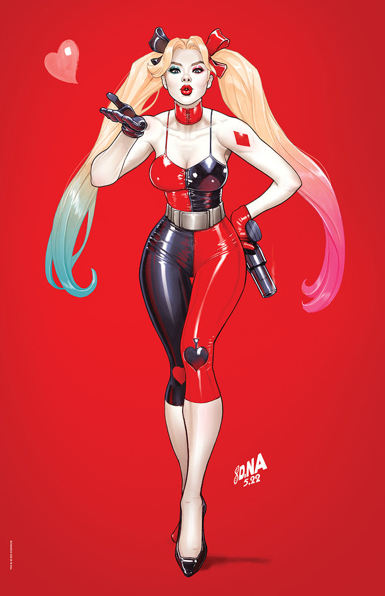 HARLEY QUINN #17 UNKNOWN COMICS DAVID NAKAYAMA EXCLUSIVE VIRGIN VAR (02/22/2023)