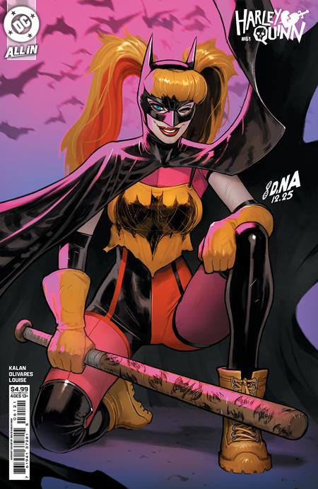 [Signed by David Nakayama] HARLEY QUINN #61 CVR B DAVID NAKAYAMA CARD STOCK VAR (01/13/2027)