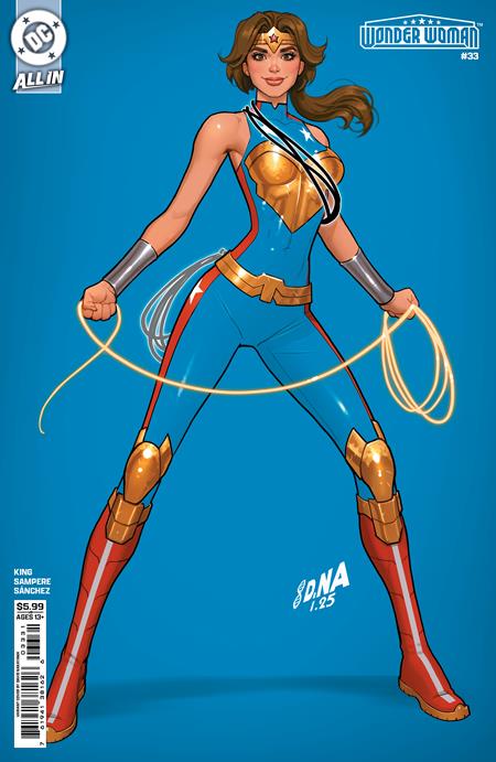 [Signed by David Nakayama] WONDER WOMAN #33 CVR C DAVID NAKAYAMA CARD STOCK VAR (01/13/2027)