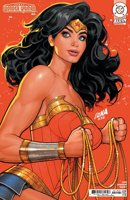 [SIGNED BY DAVID NAKAYAMA] WONDER WOMAN #14 CVR C DAVID NAKAYAMA CARD STOCK VAR  (06/25/2024)