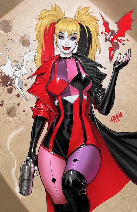 [SIGNED BY DAVID NAKAYAMA] HARLEY QUINN #44 CVR B DAVID NAKAYAMA CARD STOCK VAR  (06/25/2025)