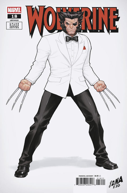 [Signed by David Nakayama] WOLVERINE #18 DAVID NAKAYAMA COLOR BLOCK WHITE VARIANT (01/13/2027)
