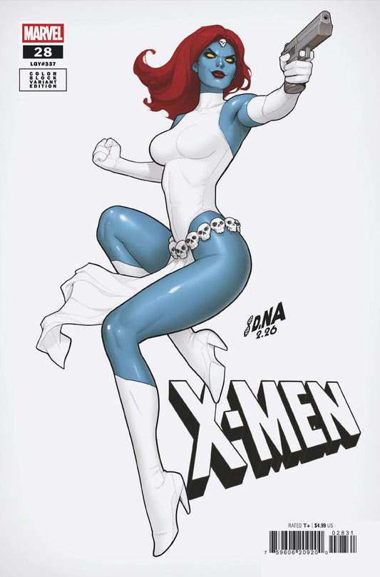 [Signed by David Nakayama] X-MEN #28 DAVID NAKAYAMA COLOR BLOCK WHITE VARIANT (01/13/2027)