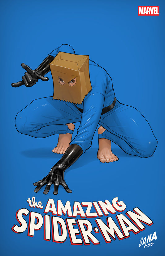 [Signed by David Nakayama] AMAZING SPIDER-MAN #33 DAVID NAKAYAMA COLOR BLOCK BLUE VARIANT (01/13/2027)