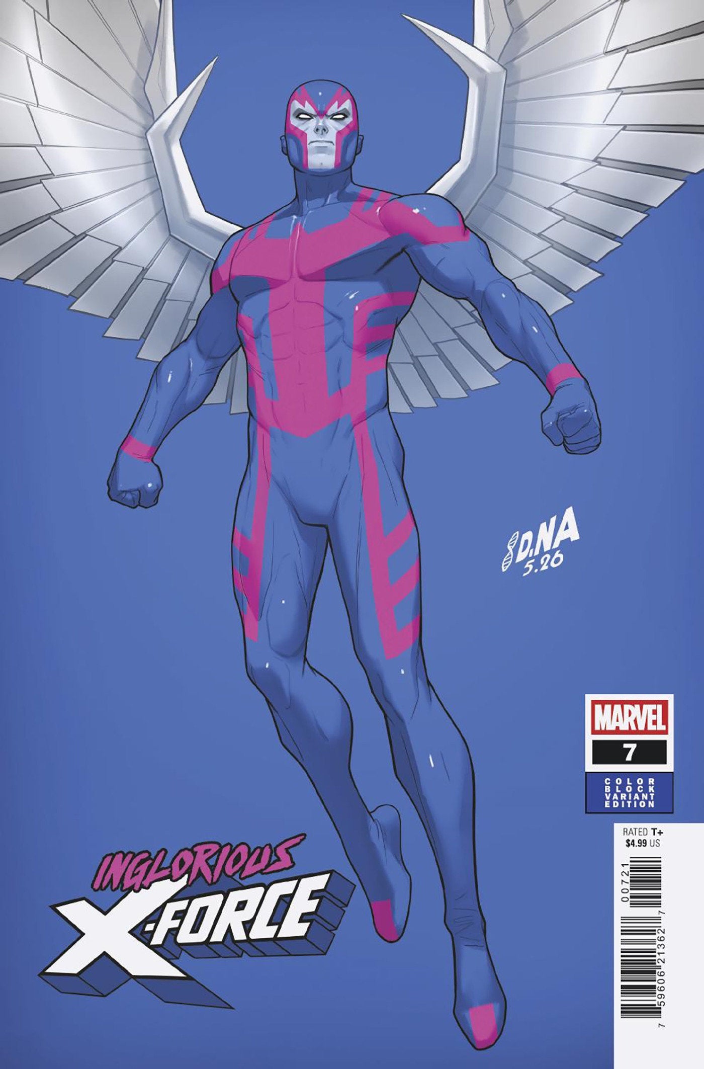 [Signed by David Nakayama] INGLORIOUS X-FORCE #7 DAVID NAKAYAMA COLOR BLOCK BLUE VARIANT (01/13/2027)