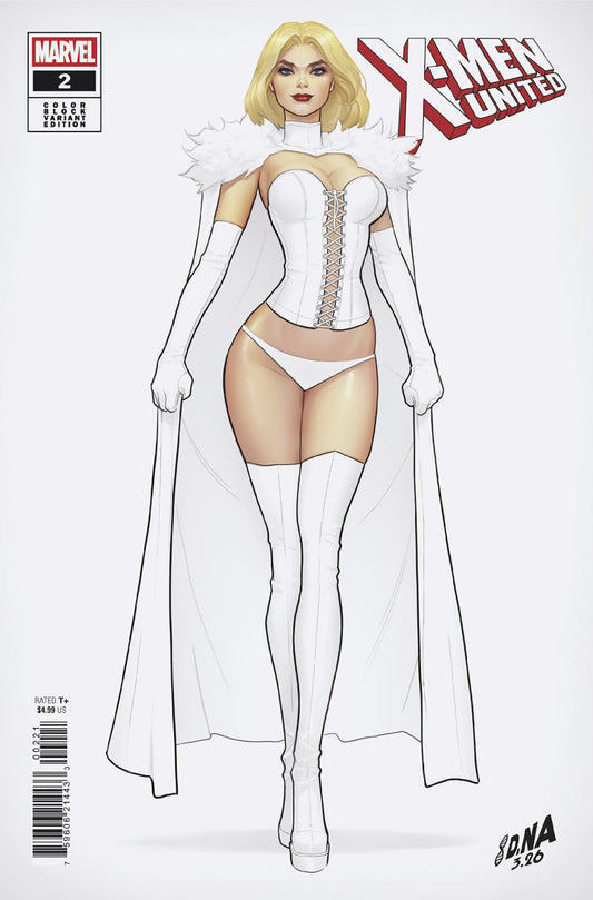 [Signed by David Nakayama] X-MEN UNITED #2 DAVID NAKAYAMA COLOR BLOCK WHITE VARIANT (04/15/2026) (01/13/2027)