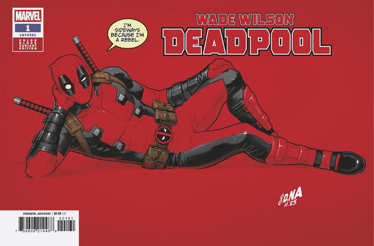 [Signed by David Nakayama] WADE WILSON: DEADPOOL #1 DAVID NAKAYAMA COLOR BLOCK RED VAR (01/13/2027)