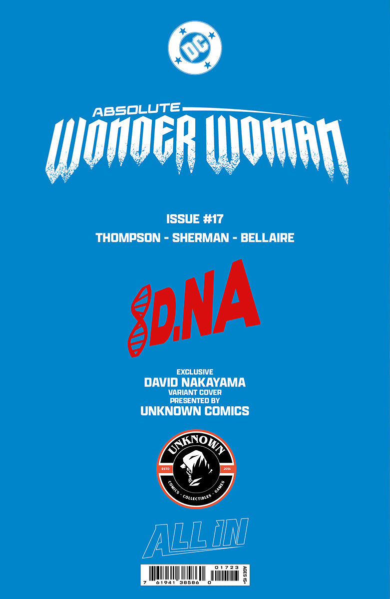 [Signed by David Nakayama] ABSOLUTE WONDER WOMAN #17 DAVID NAKAYAMA EXCLUSIVE VAR (07/29/2026)