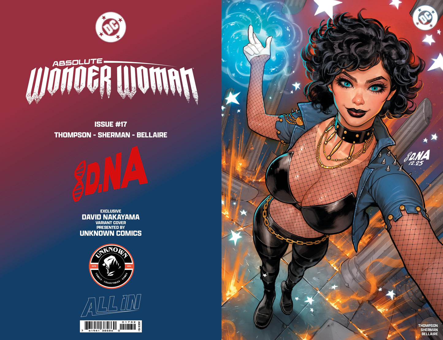 [Signed by David Nakayama] [FOIL] ABSOLUTE WONDER WOMAN #17 DAVID NAKAYAMA EXCLUSIVE VIRGIN VAR (07/29/2026)