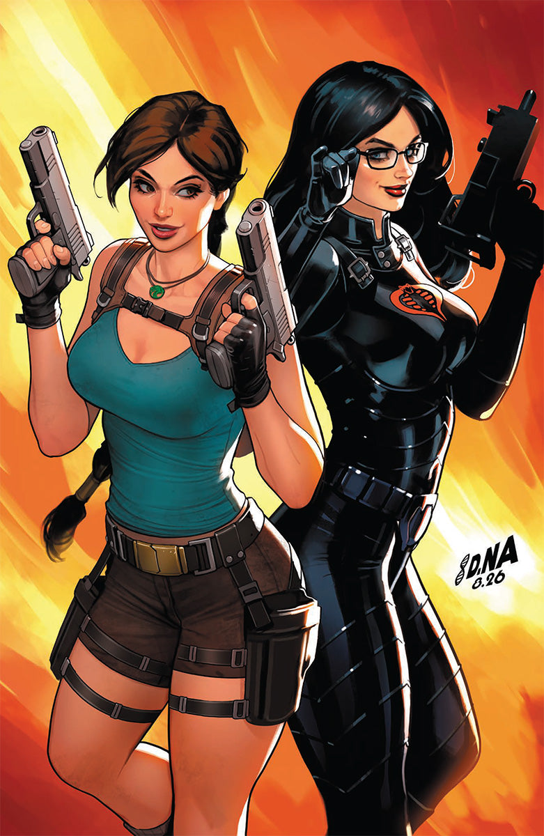 [Signed by David Nakayama] GI JOE A REAL AMERICAN HERO TOMB RAIDER #1 DAVID NAKAYAMA NYCC EXCLUSIVE VIRGIN VAR (01/27/2027)