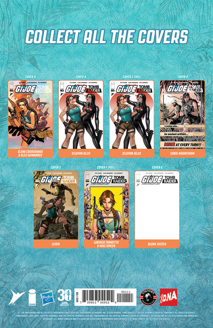 [Signed by David Nakayama] GI JOE A REAL AMERICAN HERO TOMB RAIDER #1 DAVID NAKAYAMA EXCLUSIVE VAR (01/27/2027)