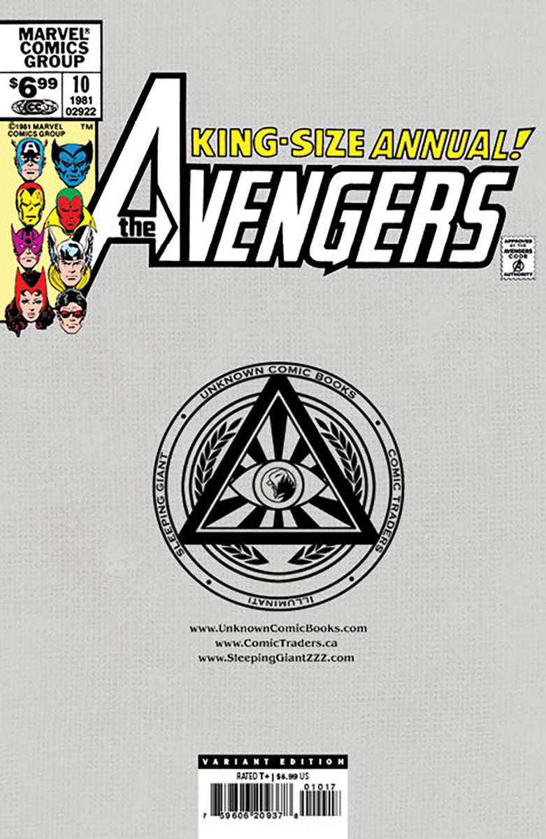 Avengers Annual #10 Unknown Comics David Nakayama Exclusive Virgin Var Facsimile Edition (05/29/2024)