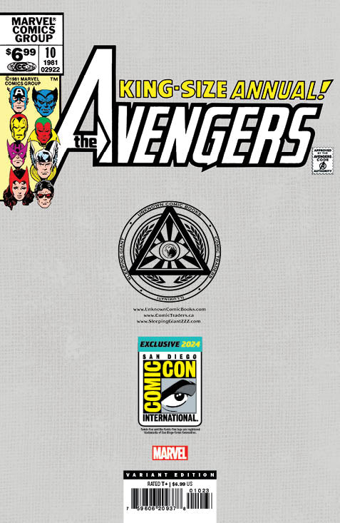 Foil] Avengers Annual #10 Unknown Comics David Nakayama Exclusive