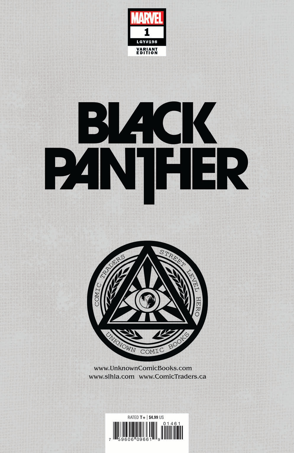 BLACK PANTHER #1 UNKNOWN COMICS DAVID NAKAYAMA EXCLUSIVE VIRGIN VAR (08/04/2021) (11/03/2021) (11/10/2021) (11/24/2021)