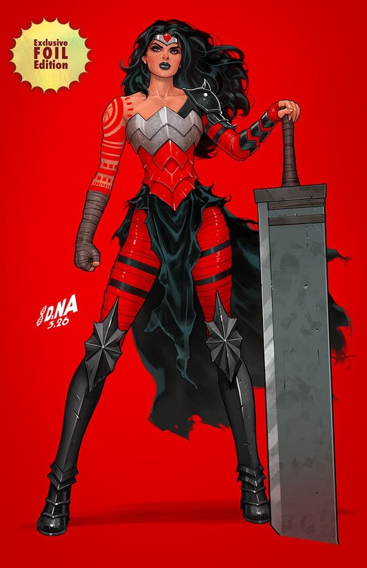 [Signed by David Nakayama] [FOIL] ABSOLUTE WONDER WOMAN #19 DAVID NAKAYAMA EXCLUSIVE VIRGIN VAR (04/22/2026)