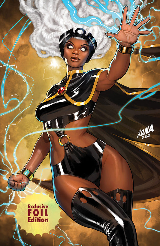 [Signed by Nakayama W/ COA] STORM #1 [FOIL] UNKNOWN COMICS DAVID NAKAYAMA EXCLUSIVE VIRGIN VAR SIGNED BY DAVID NAKAYAMA [IN STOCK]