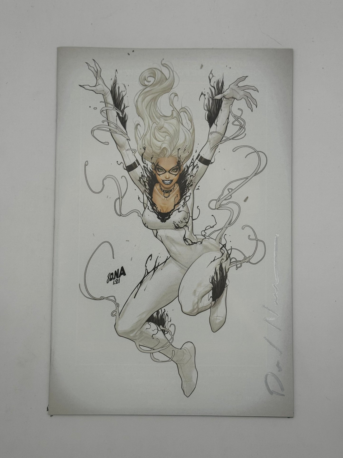 [SIGNED] KING IN BLACK GWENOM VS CARNAGE #3 (OF 3) UNKNOWN COMICS DAVID NAKAYAMA EXCLUSIVE ANTI-VENOM VIRGIN VAR (11/30/2022)