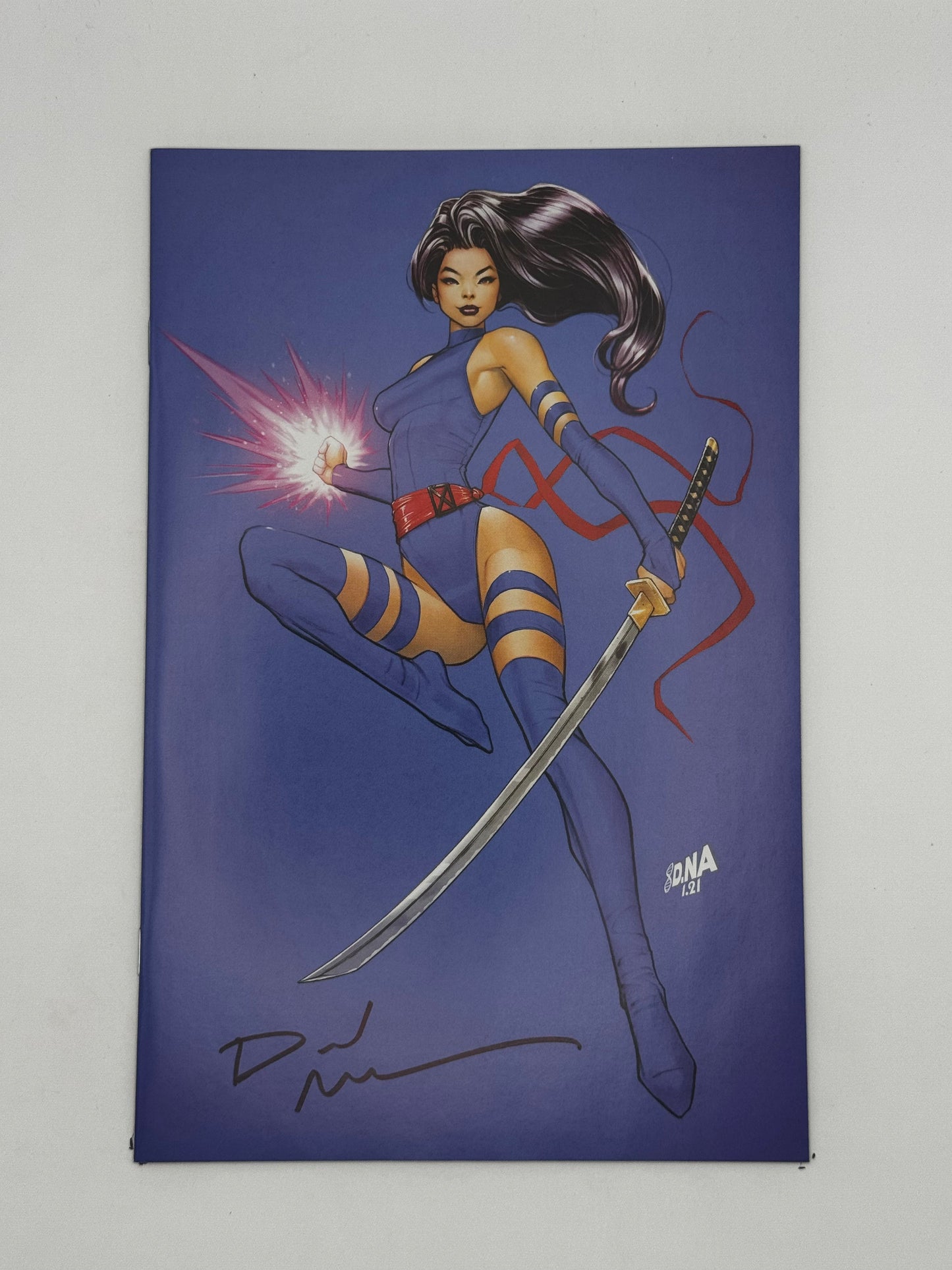 [SIGNED by David Nakayama] HELLIONS #10 UNKNOWN COMICS DAVID NAKAYAMA EXCLUSIVE VIRGIN VAR (11/30/2022)
