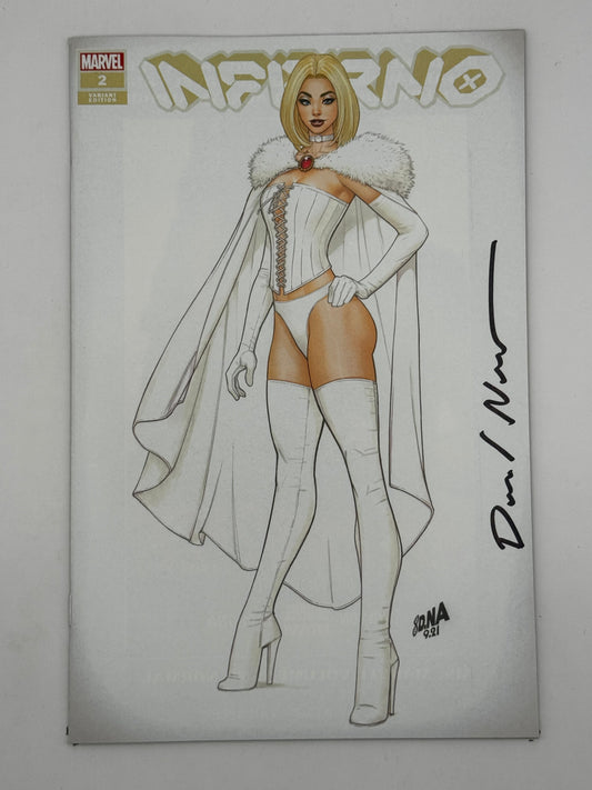 [Signed by David Nakayama] INFERNO #2 (OF 4) UNKNOWN COMICS DAVID NAKAYAMA EXCLUSIVE VAR