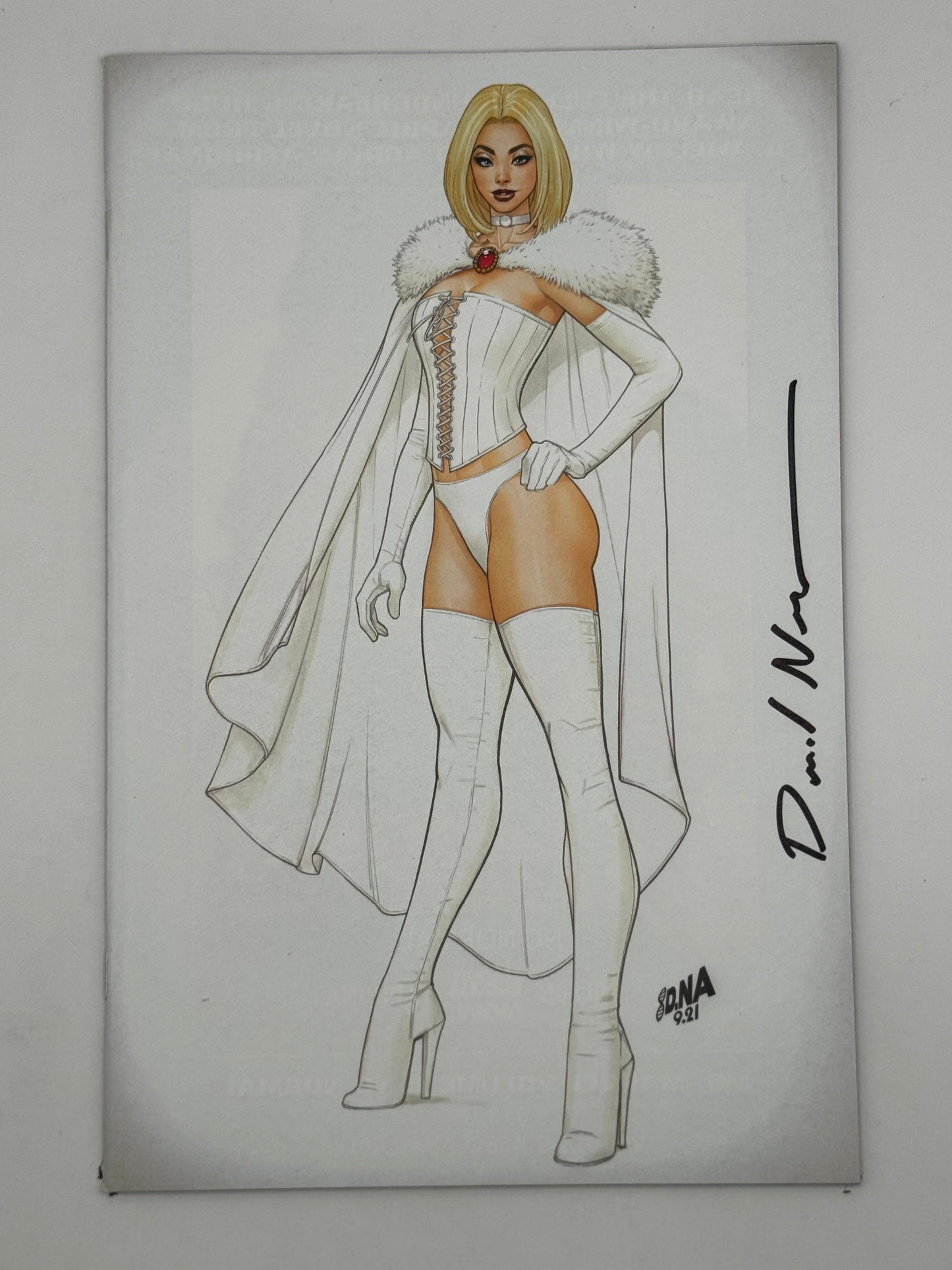 [Signed by David Nakayama] INFERNO #2 (OF 4) VIRGIN UNKNOWN COMICS DAVID NAKAYAMA EXCLUSIVE VAR