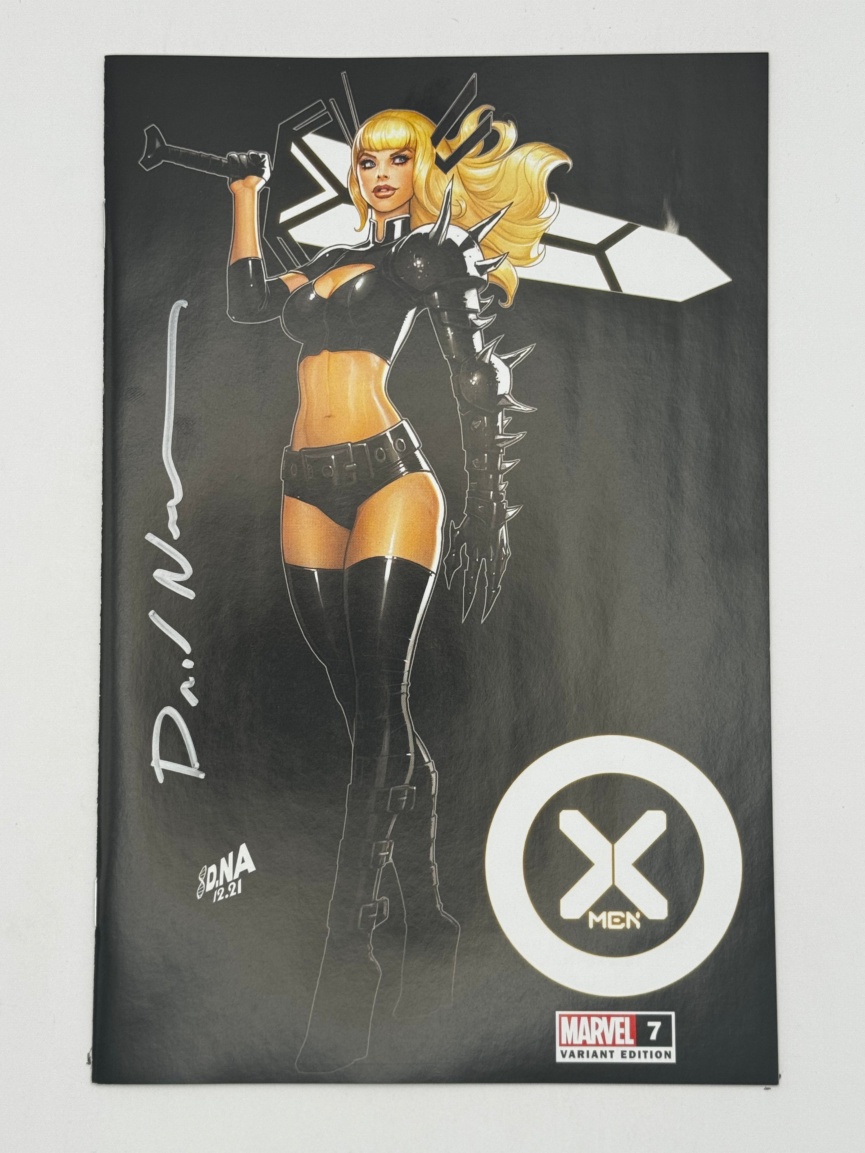 Signed by David Nakayama] X-MEN 7 UNKNOWN COMICS DAVID NAKAYAMA
