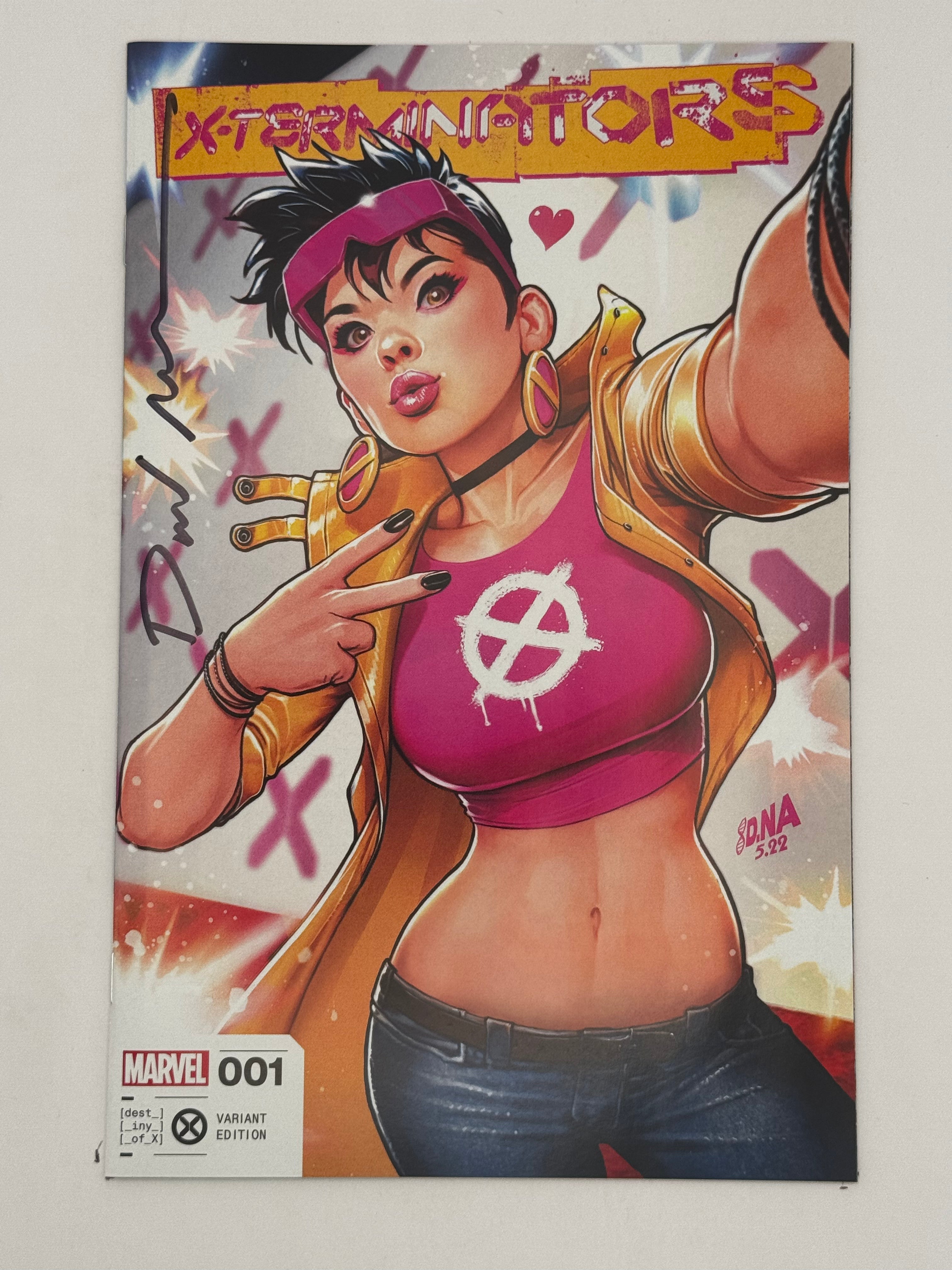 Signed by David Nakayama] X-TERMINATORS #1 UNKNOWN COMICS DAVID