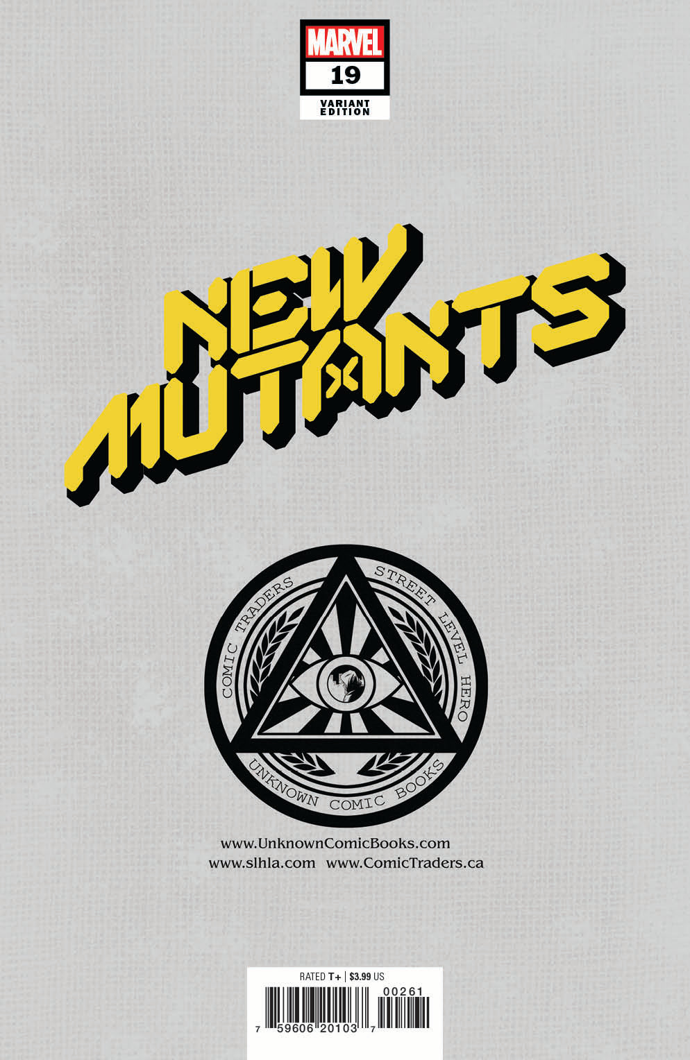 NEW MUTANTS #19 UNKNOWN COMICS DAVID NAKAYAMA EXCLUSIVE VIRGIN VAR GALA (06/16/2021)