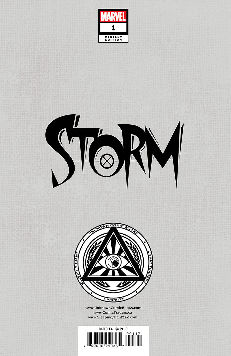 Signed by Nakayama W/ COA] STORM #1 UNKNOWN COMICS DAVID NAKAYAMA
