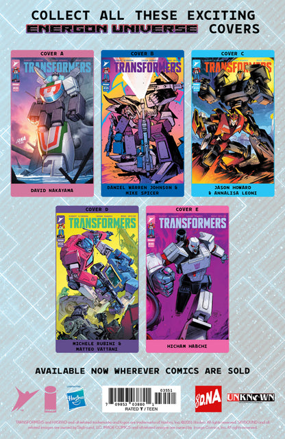 [Signed by David Nakayama] TRANSFORMERS #35 DAVID NAKAYAMA NYCC EXCLUSIVE VIRGIN VAR (01/27/2027)