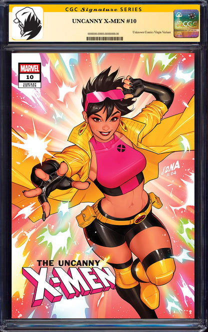 [SIGNED CGC 9.6+ YELLOW] Uncanny X-Men #10 Unknown Comic David Nakayama MEGACON 2025 Exclusive Var (11/2025)