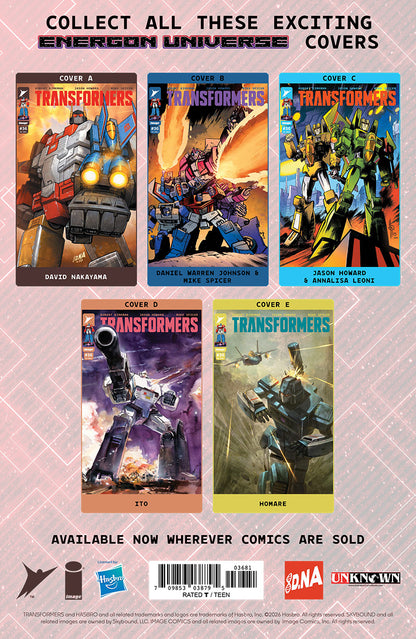 [Signed by David Nakayama] TRANSFORMERS #36 DAVID NAKAYAMA NYCC EXCLUSIVE VIRGIN VAR (01/27/2027)