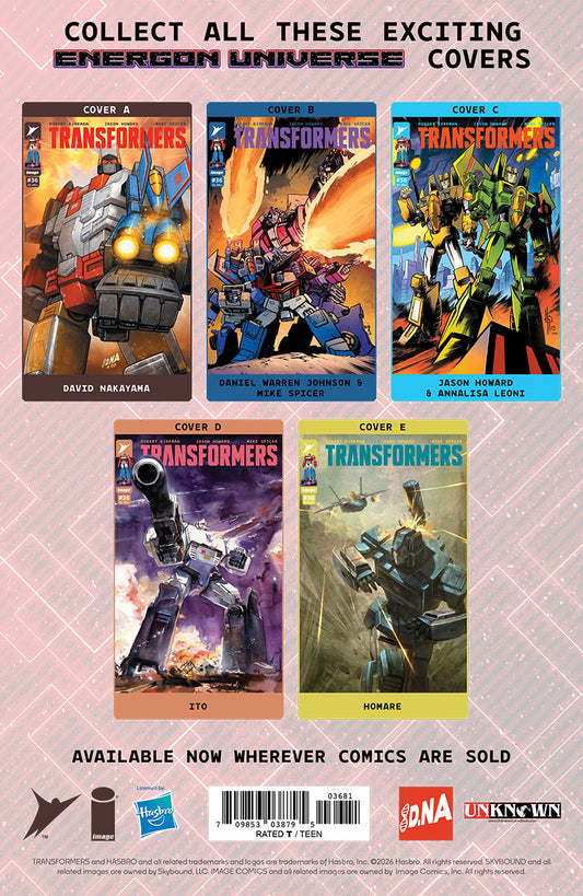 [Signed by David Nakayama] TRANSFORMERS #36 DAVID NAKAYAMA NYCC EXCLUSIVE VIRGIN VAR (01/27/2027)