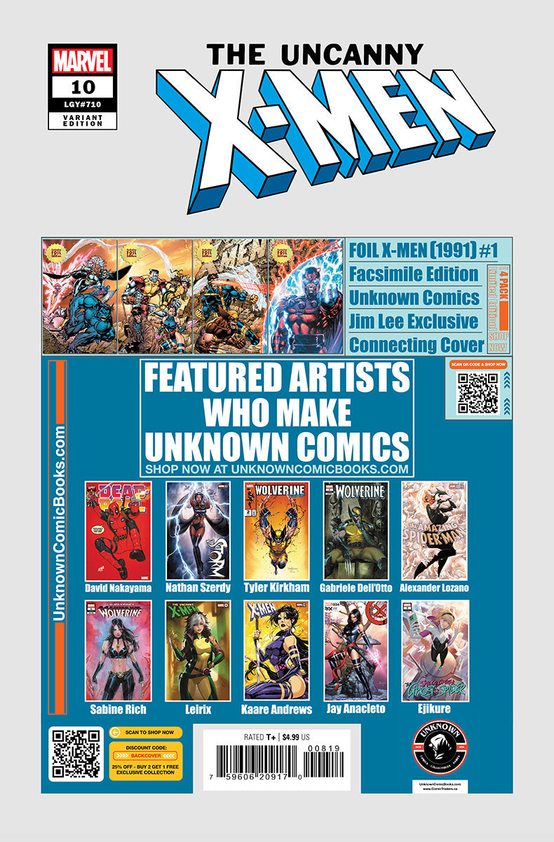 [SIGNED W/COA] Uncanny X-Men #10 Unknown Comic David Nakayama MEGACON 2025 Exclusive Var (11/2025)