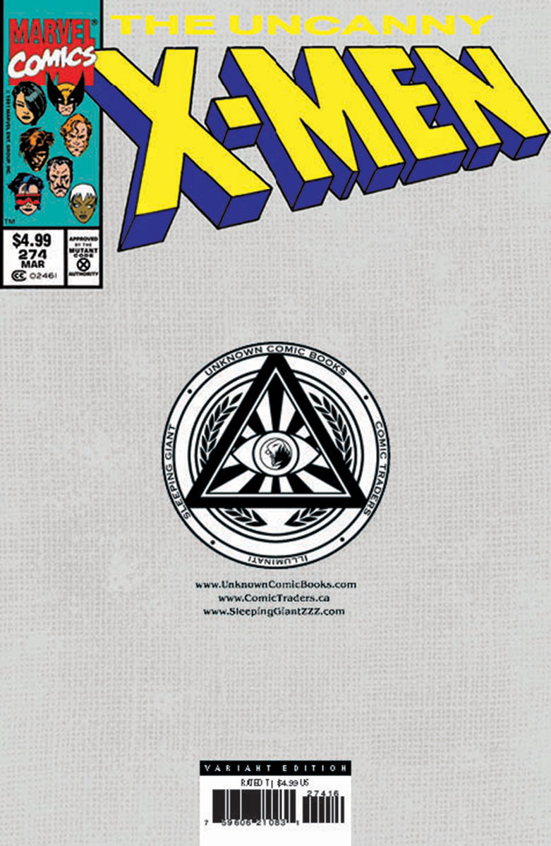 [SIGNED BY DAVID NAKAYAMA] UNCANNY X-MEN #274 FACSIMILE UNKNOWN COMICS EXCLUSIVE DAVID NAKAYAMA VAR (03/26/2025)