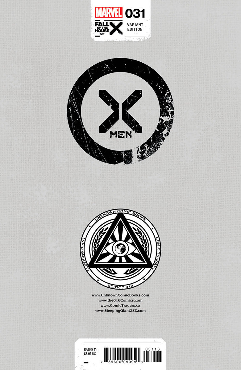 X-MEN 31 UNKNOWN COMICS EXCLUSIVE DAVID NAKAYAMA VAR (02/07/2024)
