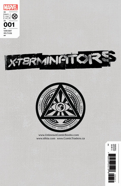 [Signed by David Nakayama] X-TERMINATORS #1 VIRGIN UNKNOWN COMICS DAVID NAKAYAMA EXCLUSIVE VAR