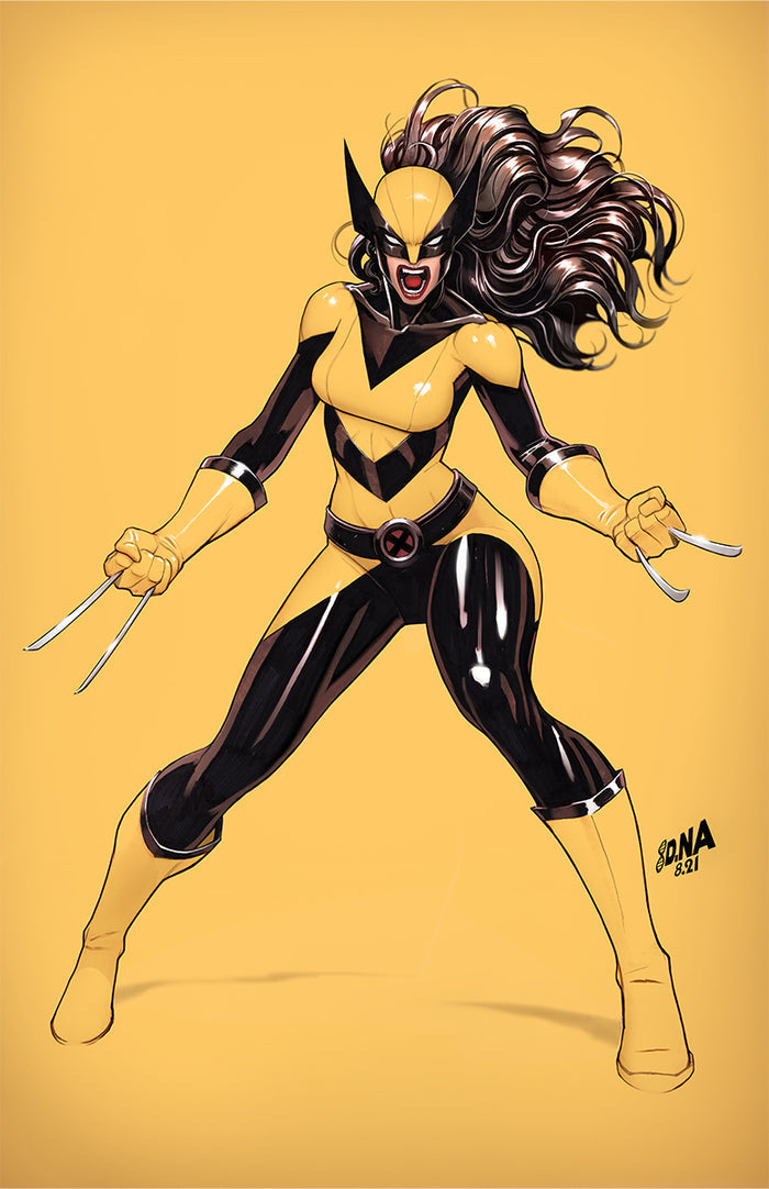Signed by David Nakayama] X-MEN #3 VIRGIN UNKNOWN COMIC BOOKS