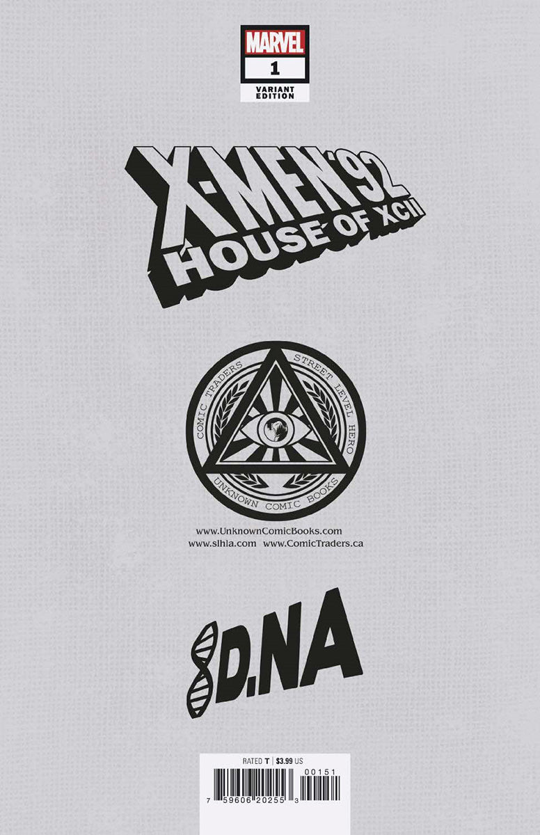 X-MEN '92: HOUSE OF XCII 1 DAVID NAKAYAMA EXCLUSIVE VIRGIN VAR (11/30/2022)