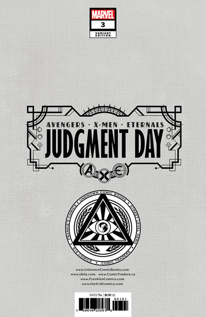 [SIGNED] A.X.E.: JUDGMENT DAY #3 [AXE] UNKNOWN COMICS DAVID NAKAYAMA HELLFIRE EXCLUSIVE VIRGIN VAR (02/22/2023)