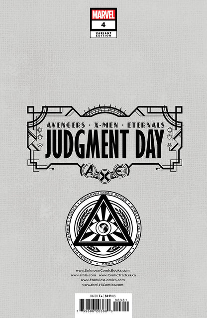 [SIGNED] A.X.E.: JUDGMENT DAY #4 [AXE] UNKNOWN COMICS DAVID NAKAYAMA HELLFIRE EXCLUSIVE VAR (05/31/2023)