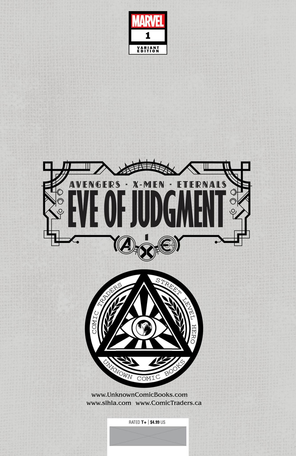 A.X.E.: EVE OF JUDGMENT #1 [AXE] UNKNOWN COMICS DAVID NAKAYAMA HELLFIRE EXCLUSIVE VAR (02/22/2023)