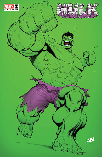 [SIGNED] HULK #11 UNKNOWN COMICS DAVID NAKAYAMA EXCLUSIVE VAR (11/29/2023)