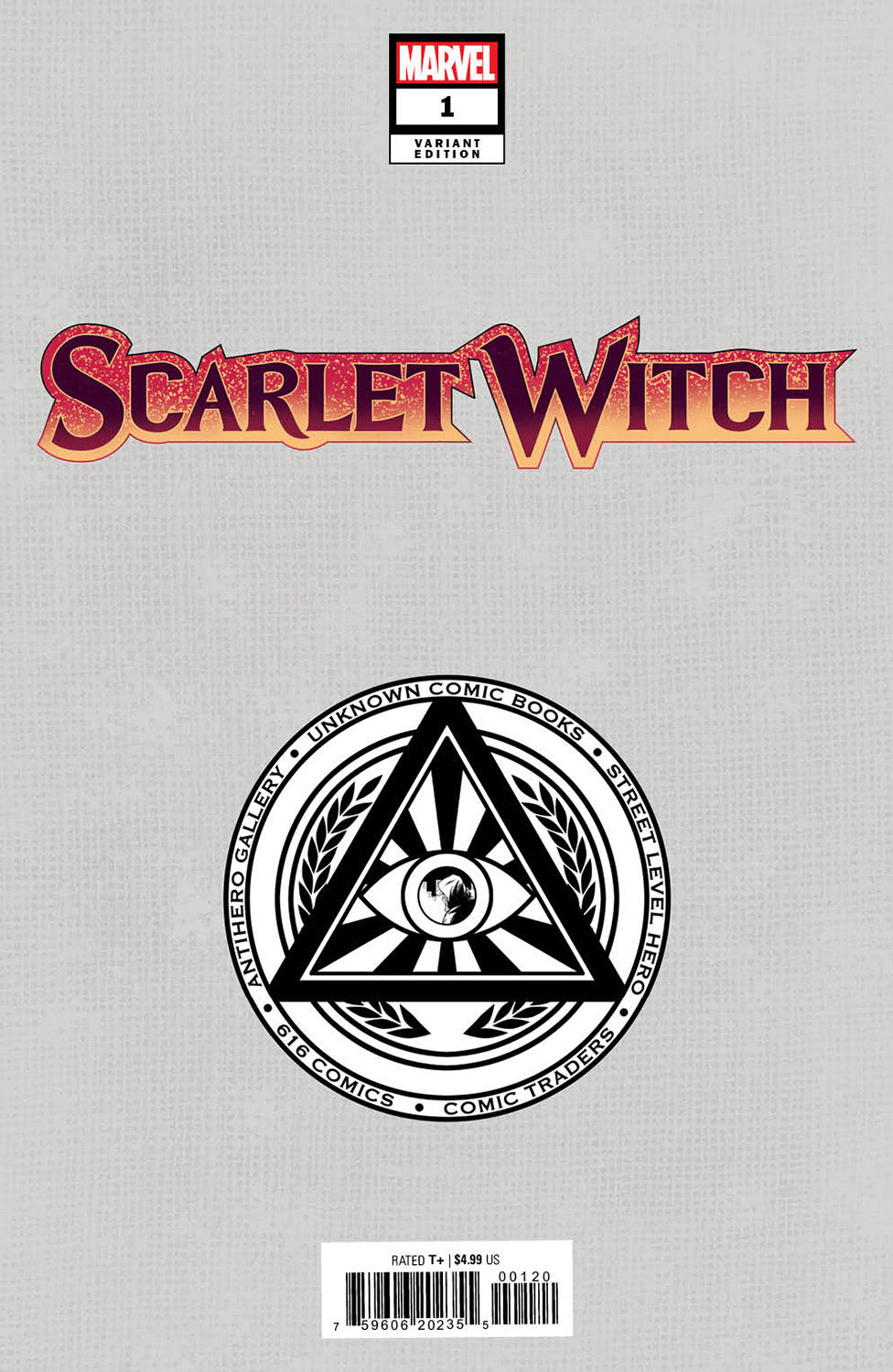 SIGNED] SCARLET WITCH #1 UNKNOWN COMICS DAVID NAKAYAMA